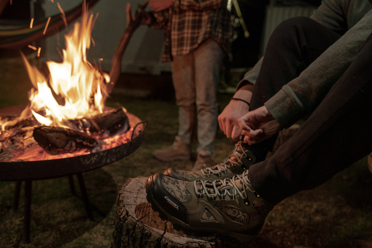 Bota Hiking Discovery Expedition Blackwood 01956 Verde Militar Caballero