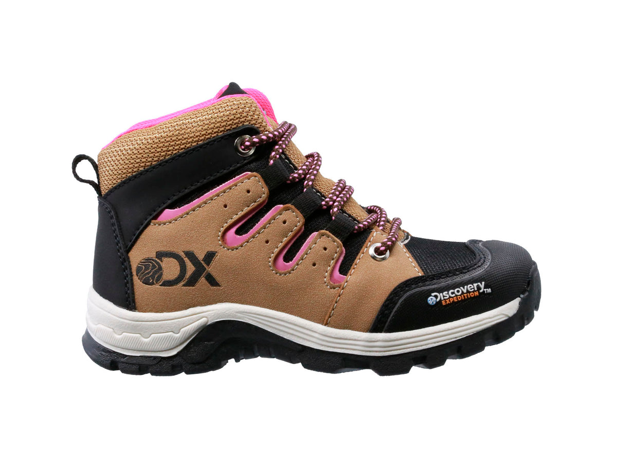 Bota Hiking Discovery Expedition Kids Blackwood 2011 Camel para Niña