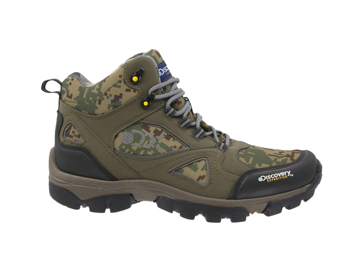 Bota Hiking Discovery Expedition Blackwood 01956 Verde Militar Caballero