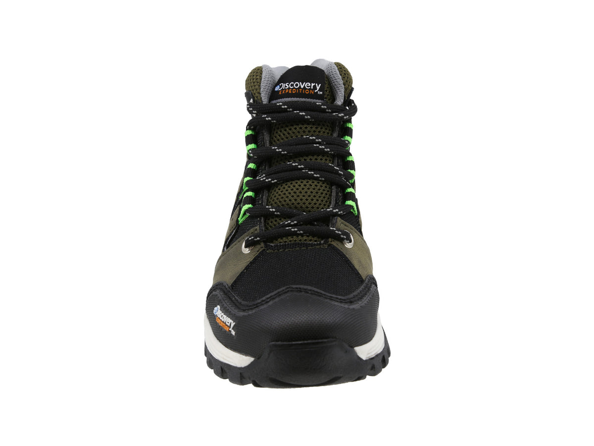 Bota Hiking Discovery Expedition Kids Blackwood 2011 Militar Para Niño