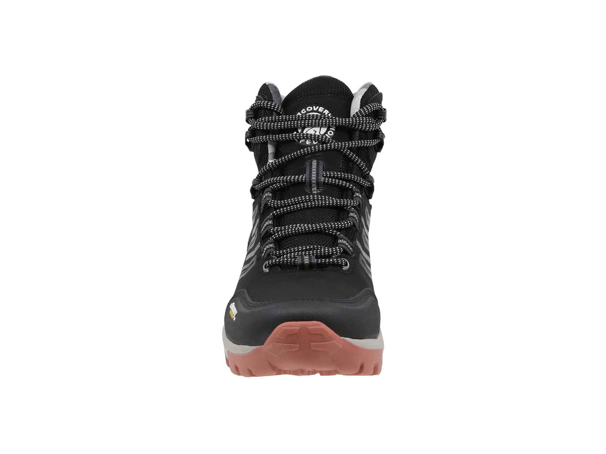 Bota Hiking Discovery Expedition Blackwood 2504 Negro Rojo Dama