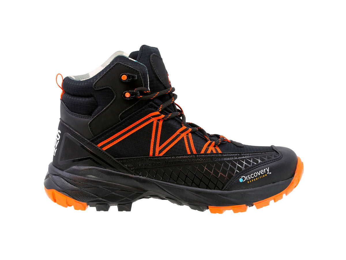 Botín Hiking Discovery Expedition Bryce 2492 Negro Naranja para Hombre