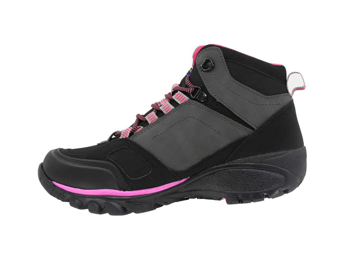 Bota Hiking Discovery Expedition Sochi 1963 Negro Rosa Dama