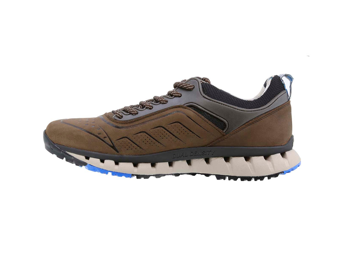 Tenis de Piel para Senderismo Discovery Expedition Tai 2343 Café Hombre