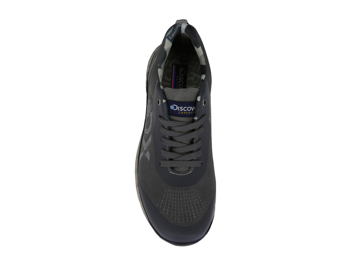 Tenis sneaker Senderismo Discovery Tai 2344 Gris para Hombre